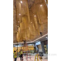 Decorative Gold Metal Mesh Curtain